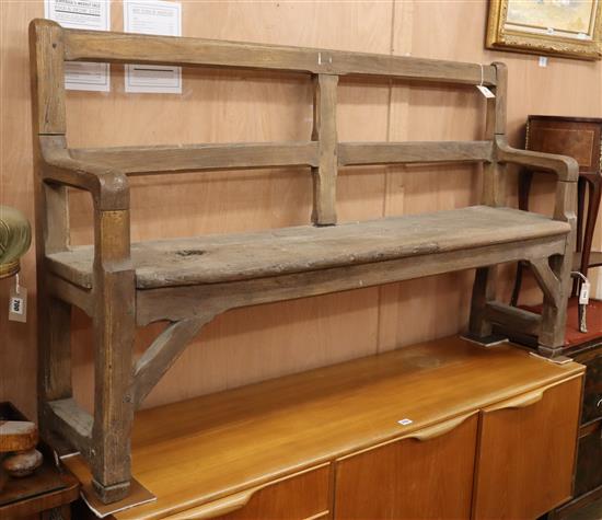 A French bench W.152cm